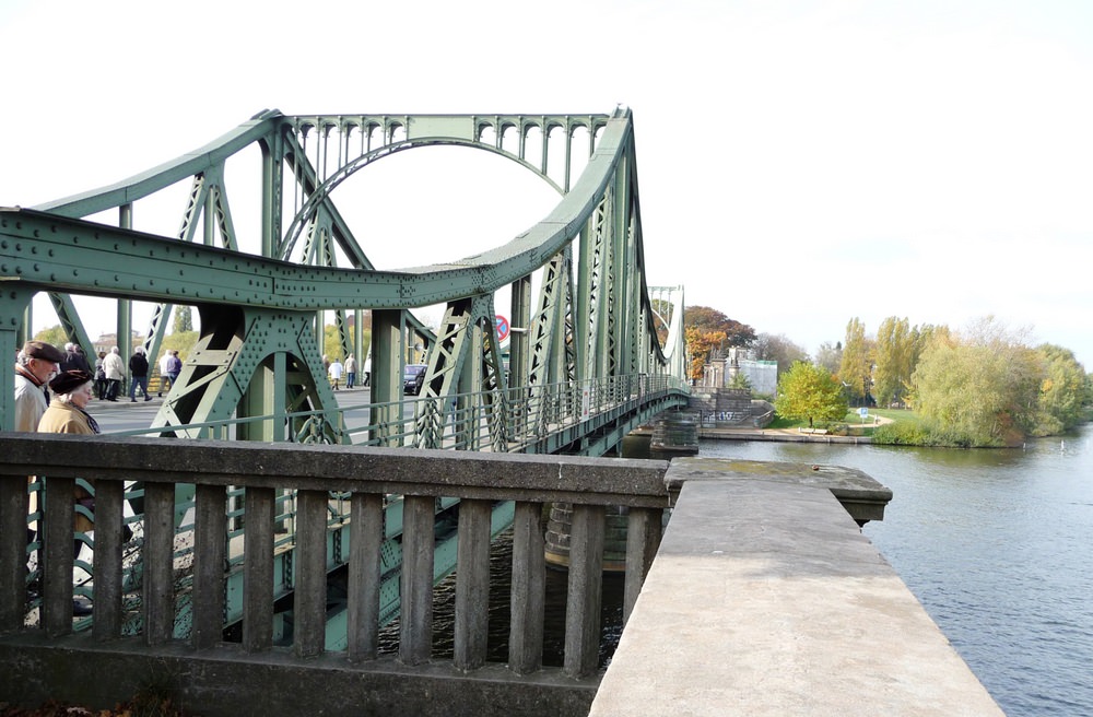 The historic Glienicke Bridge