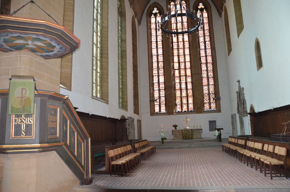 Martin Luther Received first communion from this altar