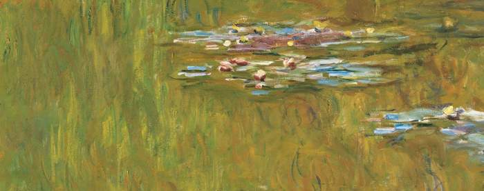Monet's waterlilies at the Albertina