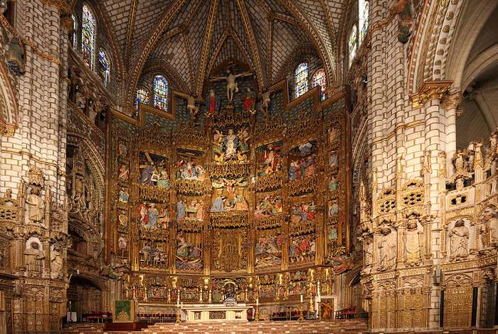 Toledo Cathedral - the main Toledo, Spain attraction
