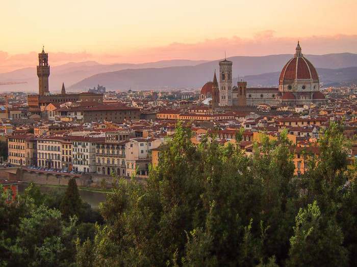 view of Florence, Italy