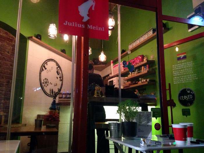 Palamutis Coffeeshop in Beyoglu, Instanbul