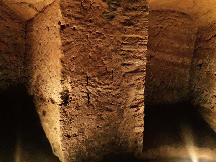 secret caves of Santarcangelo in Emilia-Romagna