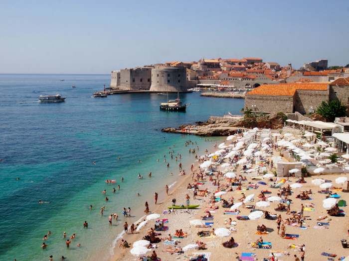 Banje Beach, Dubrovnik