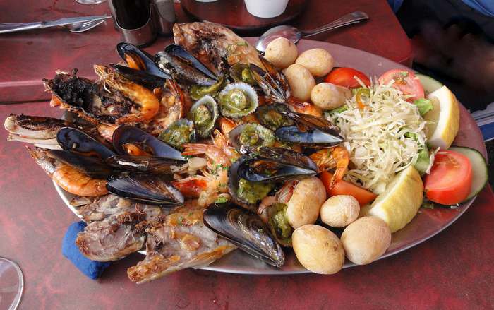 Seafood is always on the menu in Lanzarote by Kent Wang