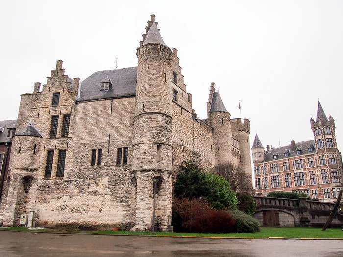Het Steen castle is Antwerp’s oldest building