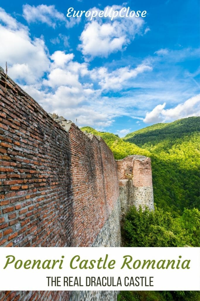 If you want to see the REAL Dracula castle, visit Poenari Castle, Romania. Explore this off-the-beaten-path home of Vlad the Impaler.