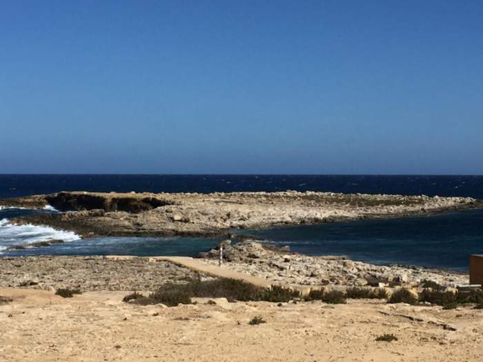 Qawra, Malta in the off-season 