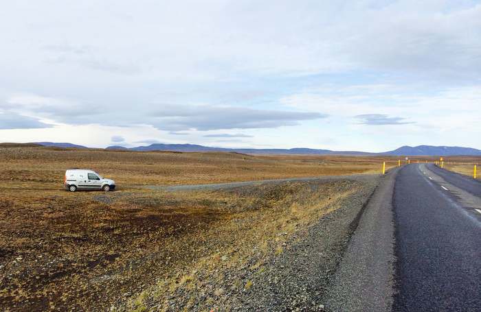 see Iceland in a camper-van