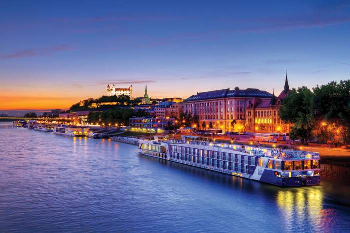 AmaLyra in Bratislava on a Europe River Cruise