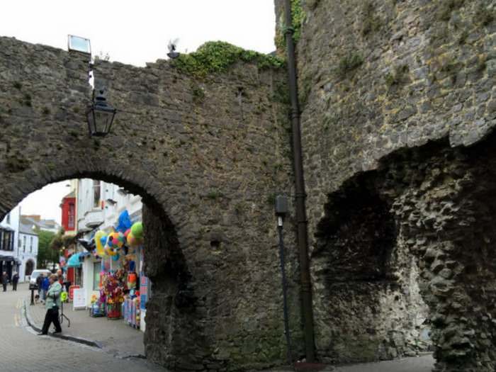 one of the entrances to old town Tenby.