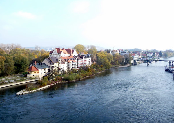 Regensburg , a stop along a river cruise for seniors