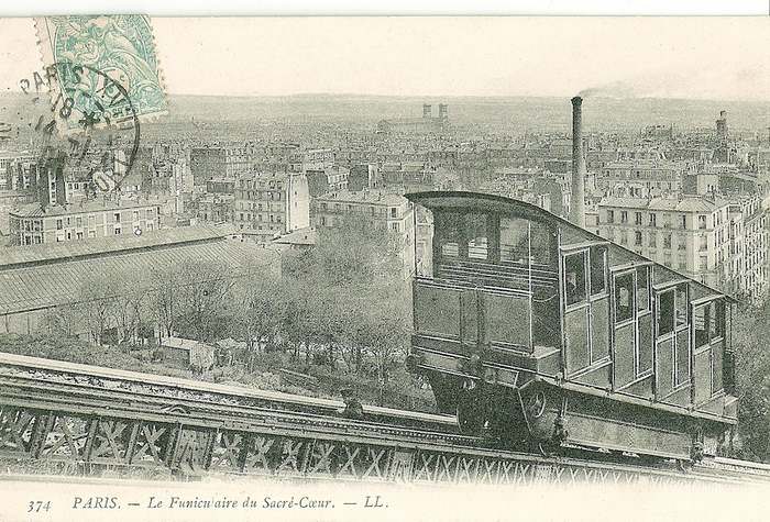 Funicular in Montmartre