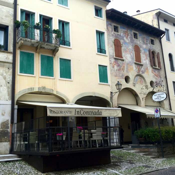 Hotel Canon d’Oro along the strada del prosecco