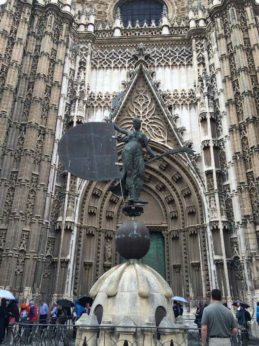 Entrance to the Catedral de Sevilla