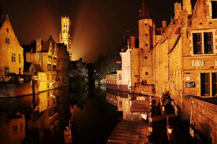 Bruges winterscape