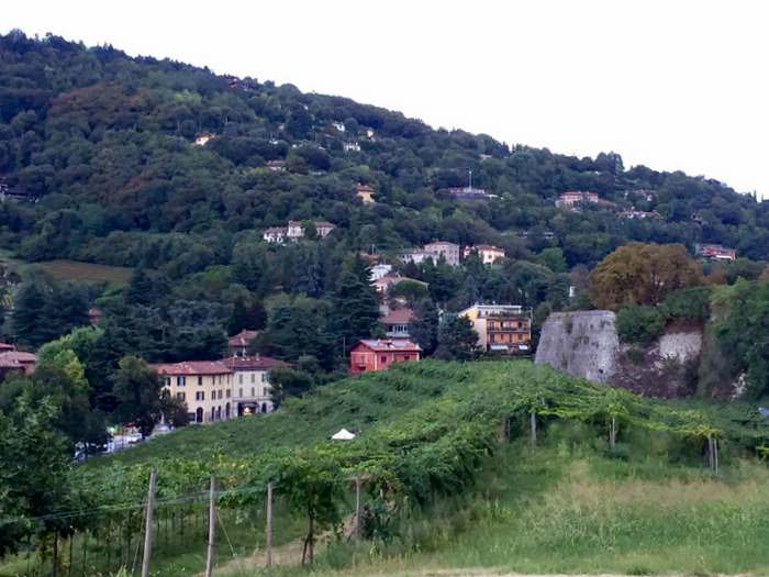 A view from Brescia Castle