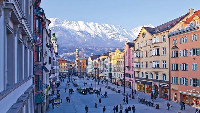Innsbruck is a winter fairy-tale city