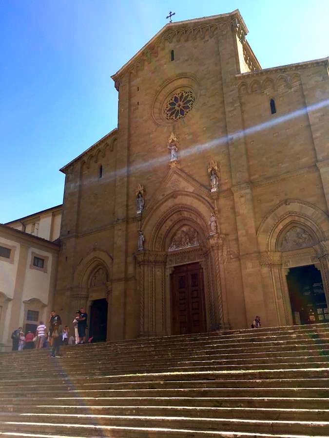 The cathedral of Arezzo, is dedicated to St. Donato