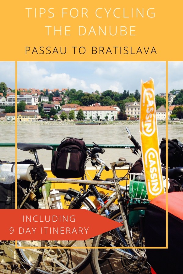 Tips for Cycling the Danube from Passau to Bratislava - including a 9 Day itinerary, hotel recommendations along the way and more tips for your cycling trip along the Donau