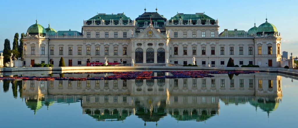 Schloss Belvedere in Vienna: Cycling the Danube from Passau to Bratislava
