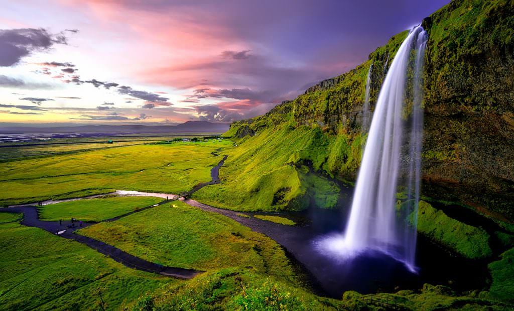 Seljalandsfoss Waterfall in Iceland - Photos of Iceland