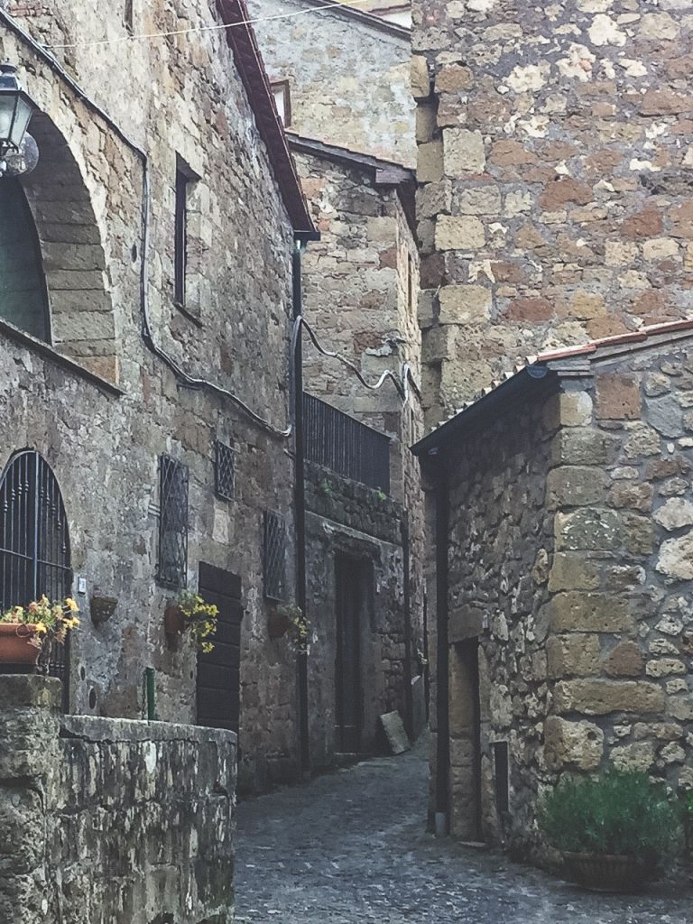 Jewish Ghetto in Sorano Southern Tuscany Italy
