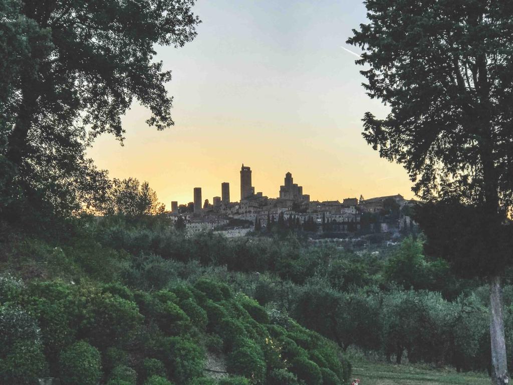 San Gimignano - Winery in Tuscany Italy