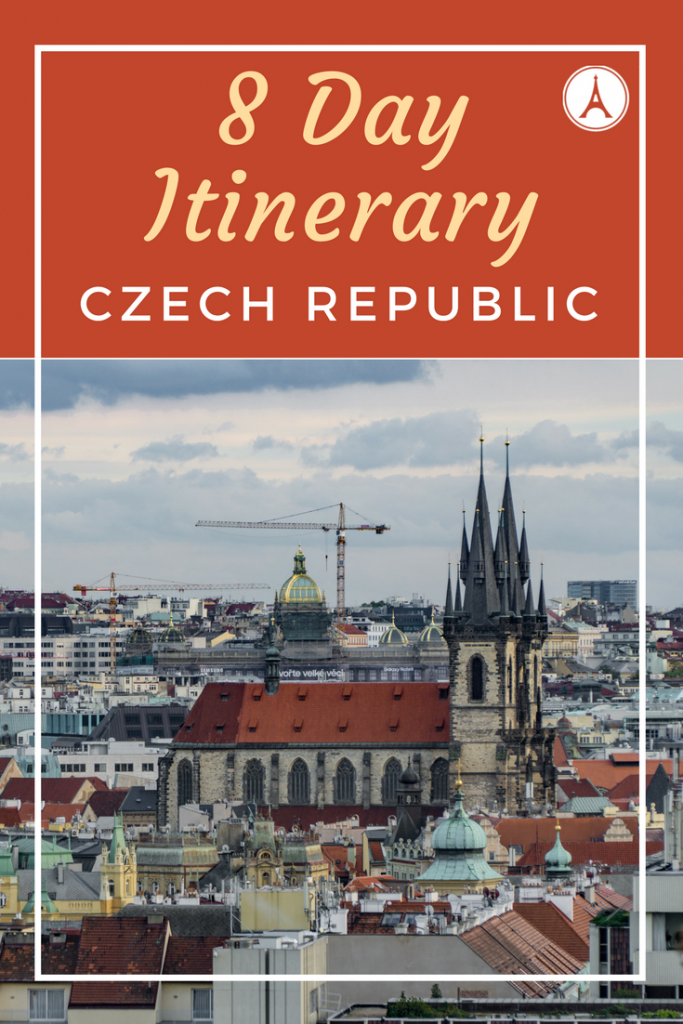 8 Day Czech Republic Itinerary: Plan your trip to Czech Republic, including Prague, Pilsen, Cesky Krumlov and Kutna Hora. Visit 6 UNESCO Heritage Sites in the Czech Republic with this Itinerary!