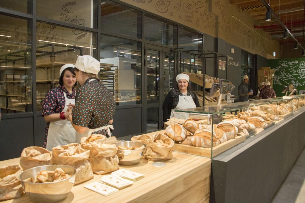 Fresh Bread at FICO Eataly World Italy