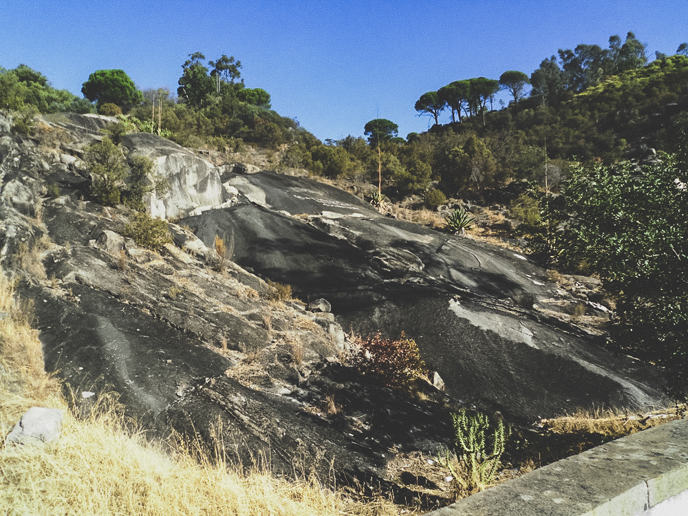 Black Lava in Foja - Western Algarve Portugal