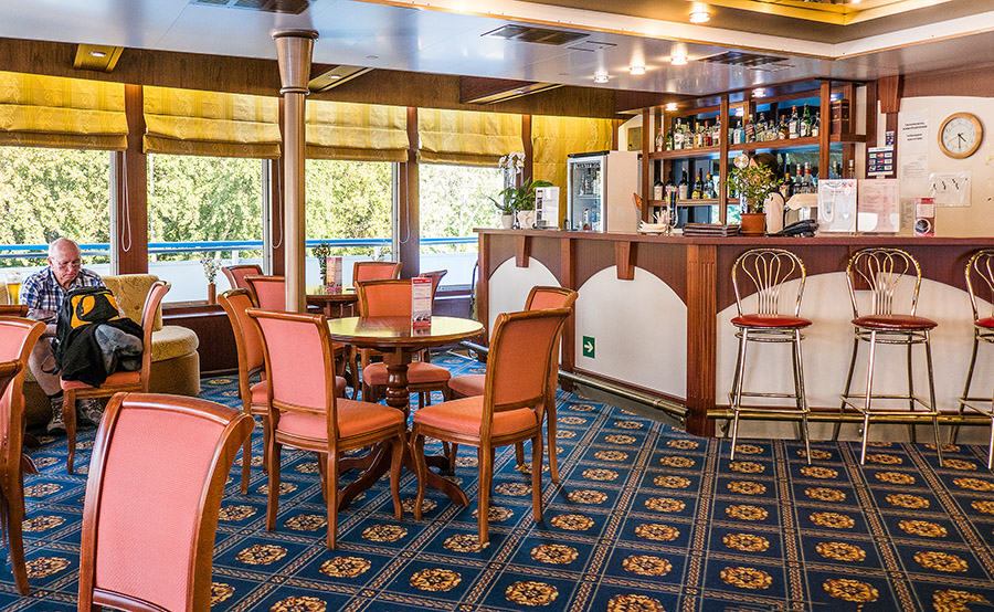 Russian River Cruise from Moscow to St Petersburg - The Bar on the Ship