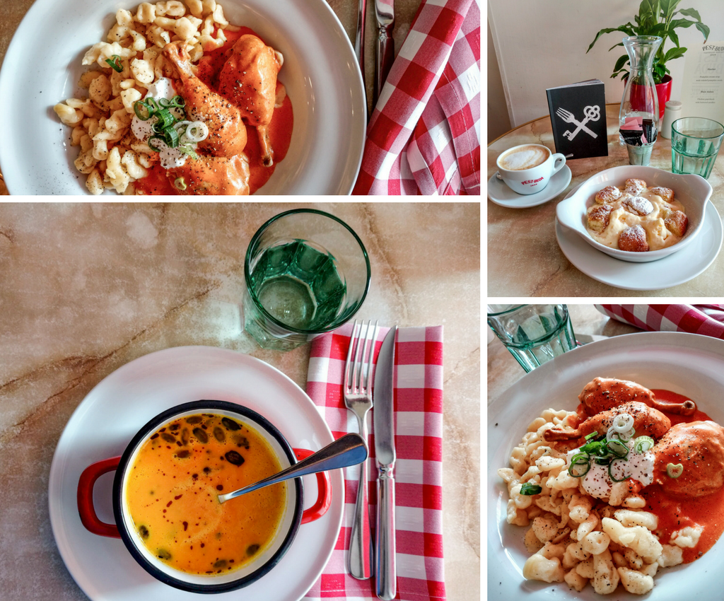 Authentic Hungarian Food: Pumpkin Soup, Paprika Chicken, Sweet Dumplings - Where to eat in Budapest Hungary