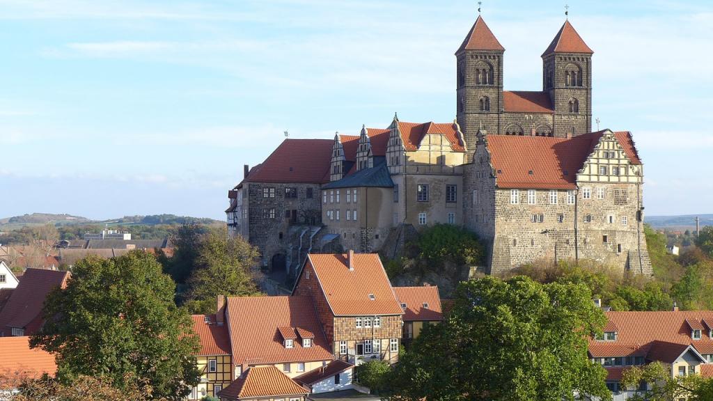 Quedlinburg Castle - Harz mountains - UNESCO World Heritage Site