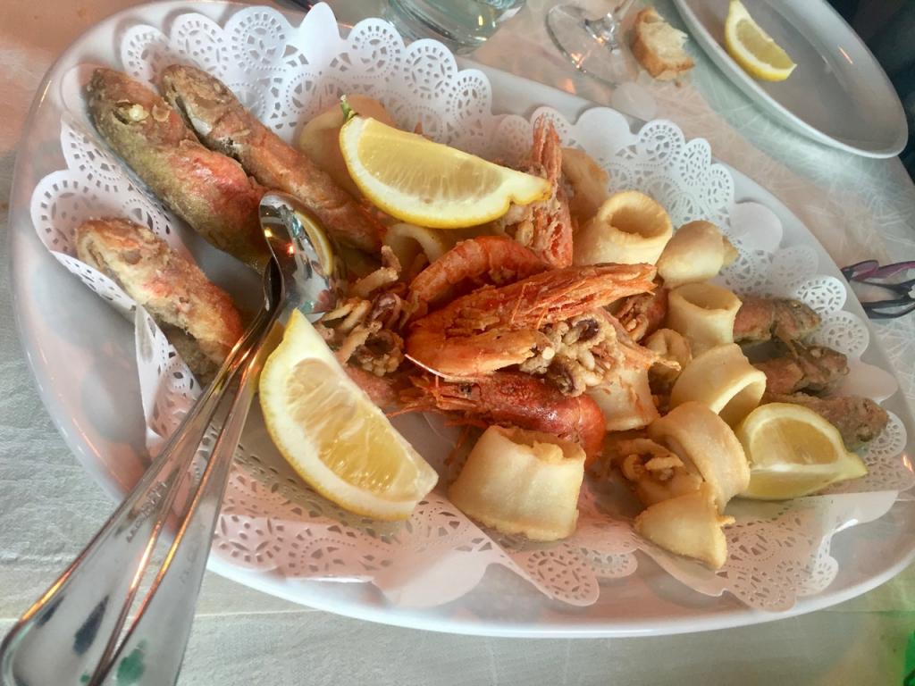 Grilled Scampi - (not so) traditional Sardinian Food usually does not contain seafood