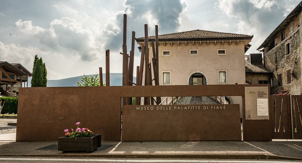 UNESCO Prehistoric Pile Dwellings around the Alps Museum in Fiavé Trentino Italy