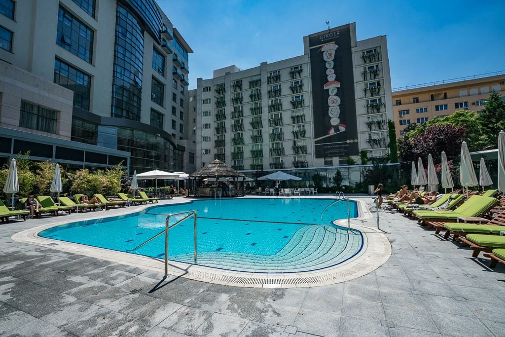 Pool at Radisson Blu Bucharest - Where to stay in Bucharest - Best Bucharest Hotels