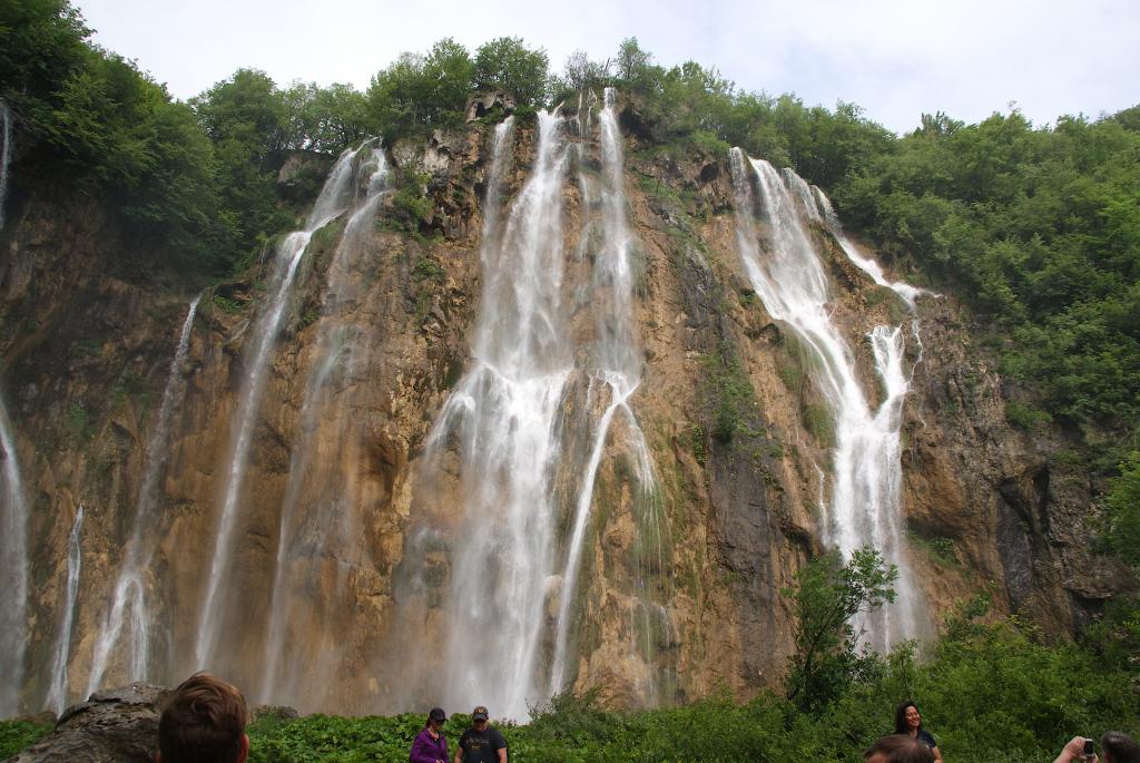Plitvice Lakes big falls-Rijeka Croatia