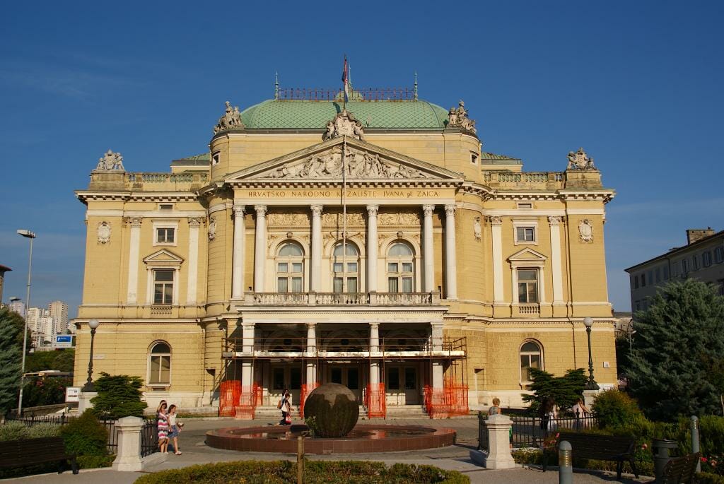 Croatian National Theatre-Rijeka Croatia
