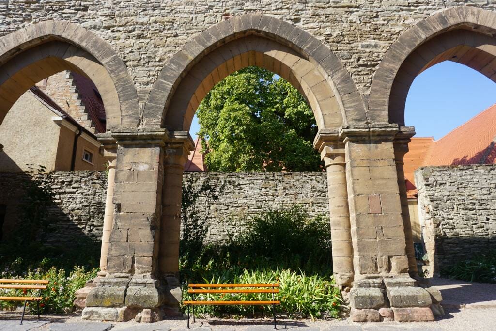 Memleben - Examples of Romanesque Architecture in Saxony-Anhalt Germany - TRANSROMANICA 