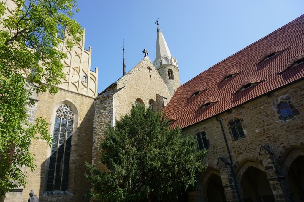 Merseburg Cathedral gardens - Romanesque Architecture in Germany - Saxony-Anhalt