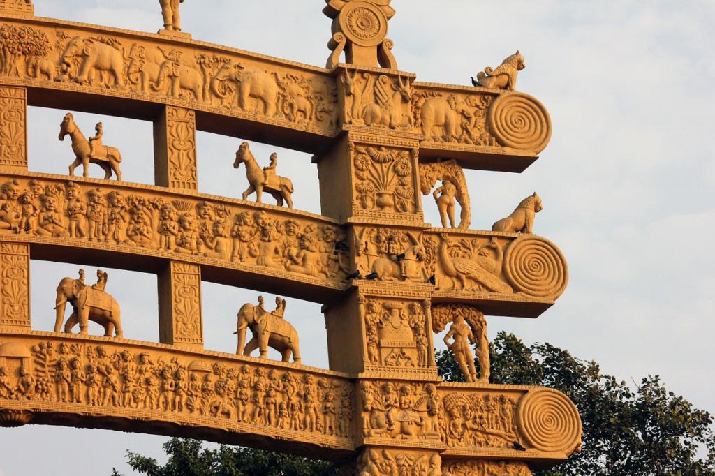 Sanchi UNESCO Heritage Site - Madhya Pradesh Tourist Places - Madhya Pradesh India