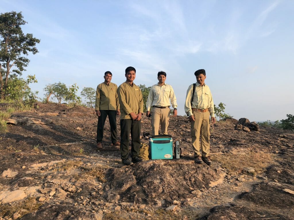 Staff and Naturalists at Sundowner at Kanha Earth Lodge - National Park Kanha Hotels - Pugdundee Safari - Madhya Pradesh India