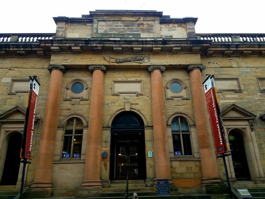 Facade of the National Justice Museum Nottingham