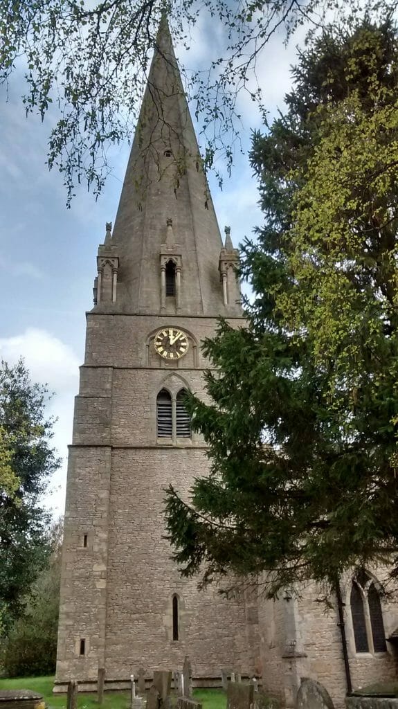 Edwinstowe St Mary's Church - Nottingham Robin hood Trail - Where Robin and Marian got married
