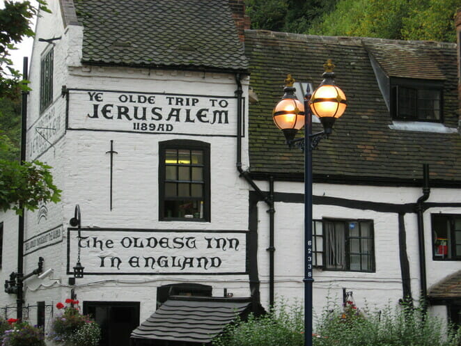 Robin Hood Pub "Ye olde trip to Jerusalem"