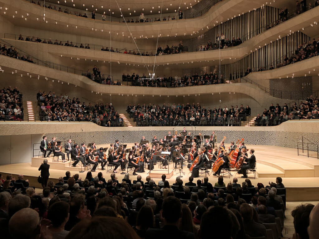 Concert Hall at Elbphilharmonie Hamburg