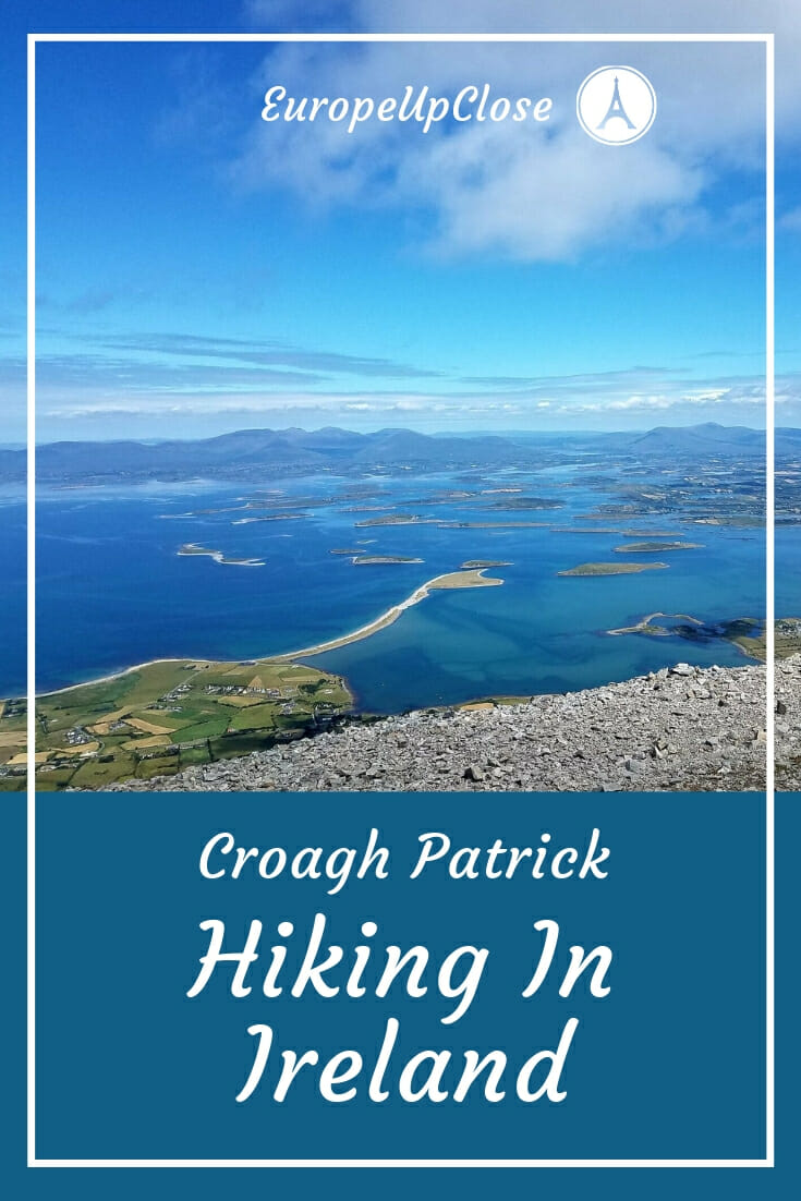 View from Croagh Patrick, Ireland