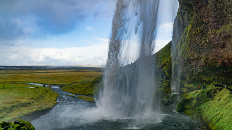 Waterfall Seljalandsfoss in Iceland - European Vacation Deals