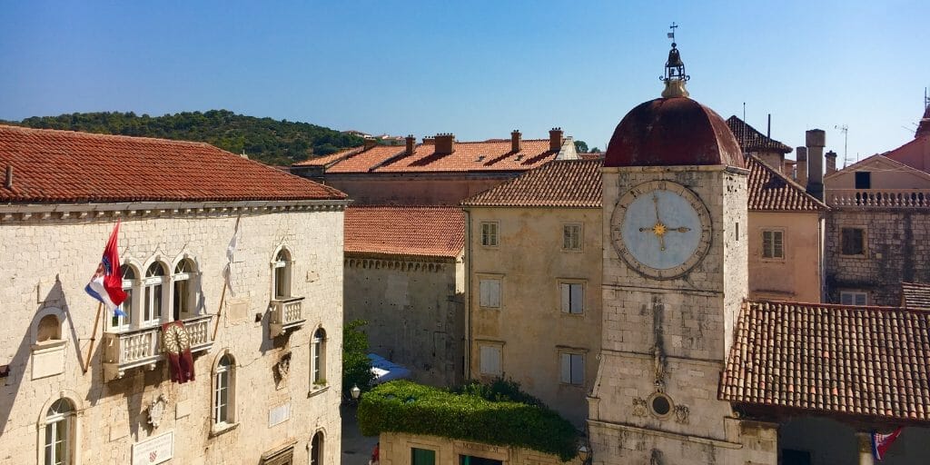 Overlooking the Croatian Town of Trogir - Game of Thrones Film Locations Croatia